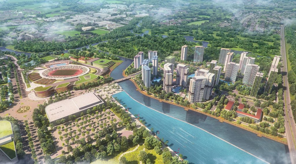 Phối cảnh dự án căn hộ Velona quận 2 - Saigon Sports City Keppel Land.